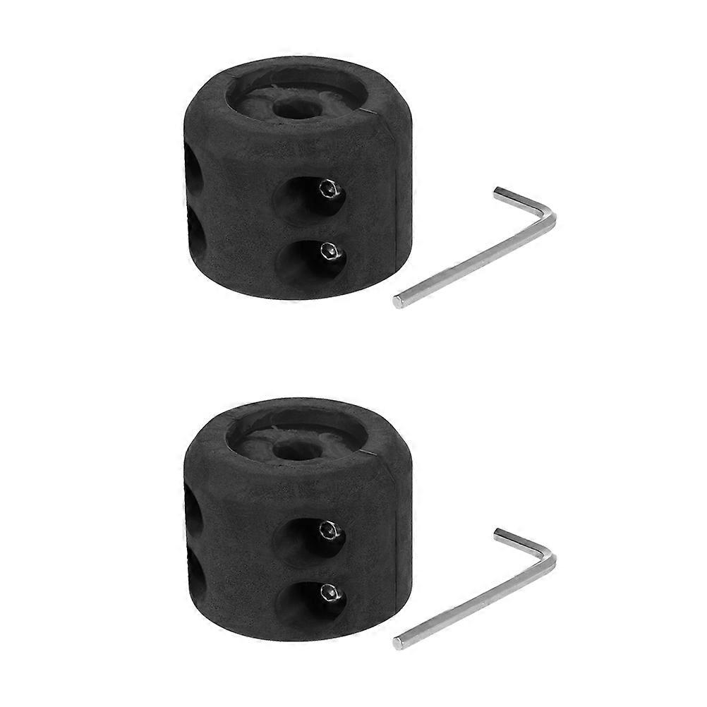 2pcs Universal Winch Cable Stoppers Hook Bump Stop Cable Hook Protector