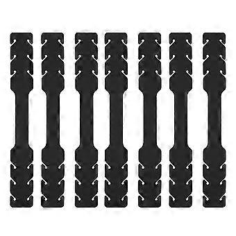 Lot de 10 crochets de fixation réglables pour masques, dispositif d'aide au port du masque, sangle d'extension de protection pour les oreilles, accessoire de fixation pour masques (États-Unis).