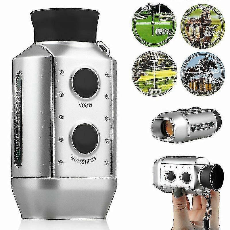 Golf Rangefinder 1000 Yards Digital 7x Range Finder with Green Mode, Accurate Distance Measurement for Golf and Hunting