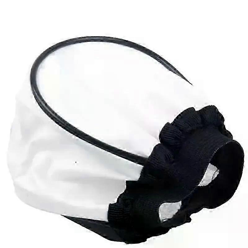 White Nylon Flash Diffuser Cap compatible with Flashgun Speedlight Photography Cloth Softbox Universial Flash Diffuser