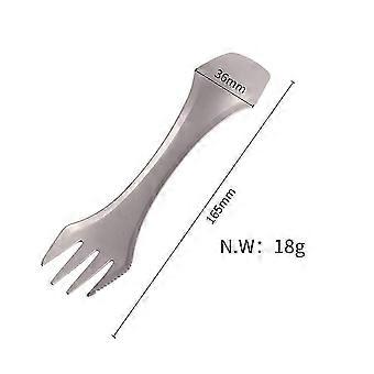 Burning Bbq Cutlery Outdoor Utensil Fork Spoon for Outdoor Use