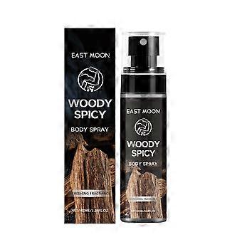 Męski odświeżający spray naturalny świeży, długotrwały zapach przenośny zapach do ciała urok perfumy