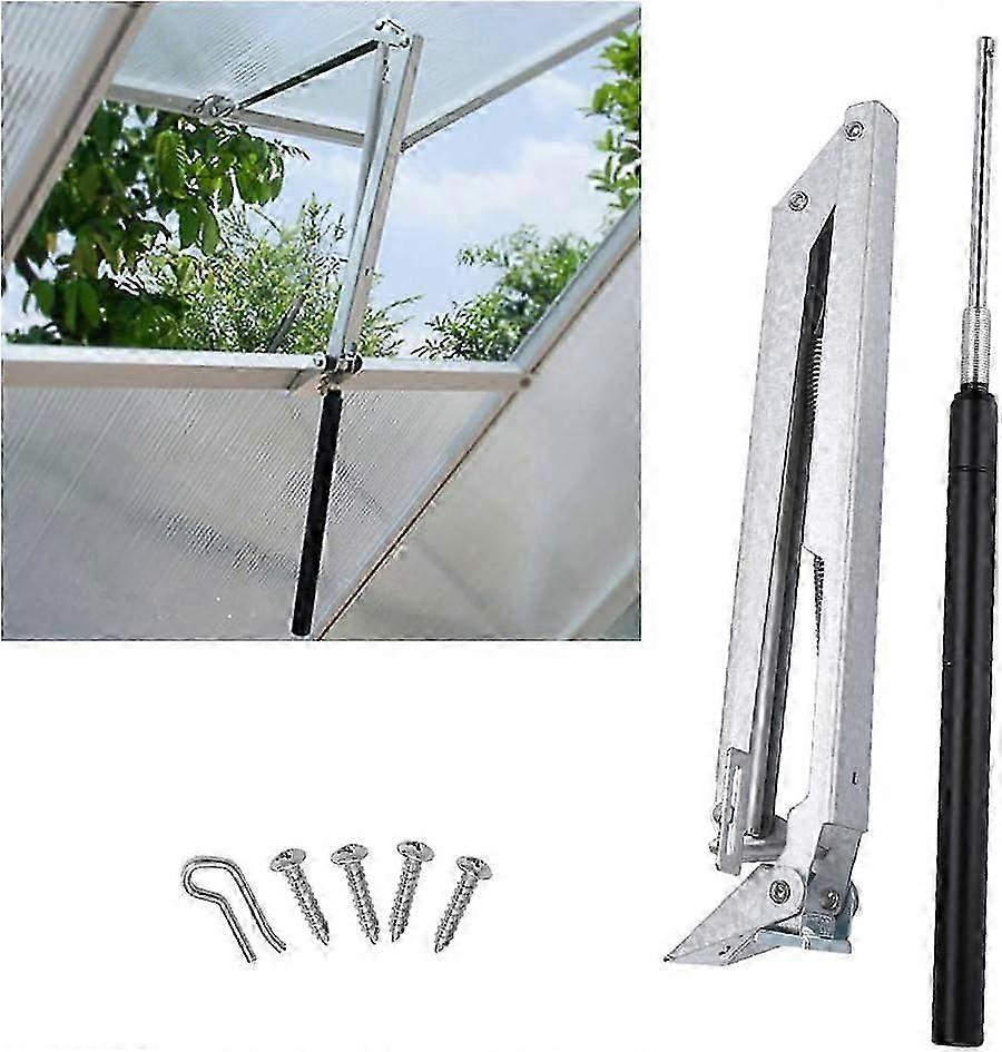 Automatic Greenhouse Window Opener with Spring