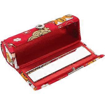 3Pcs Red Lipstick Holder Japanese Style for Storage Use Lipstick Container