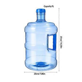 Hiking Water Bucket for Storage Use Blue Pet Water Container