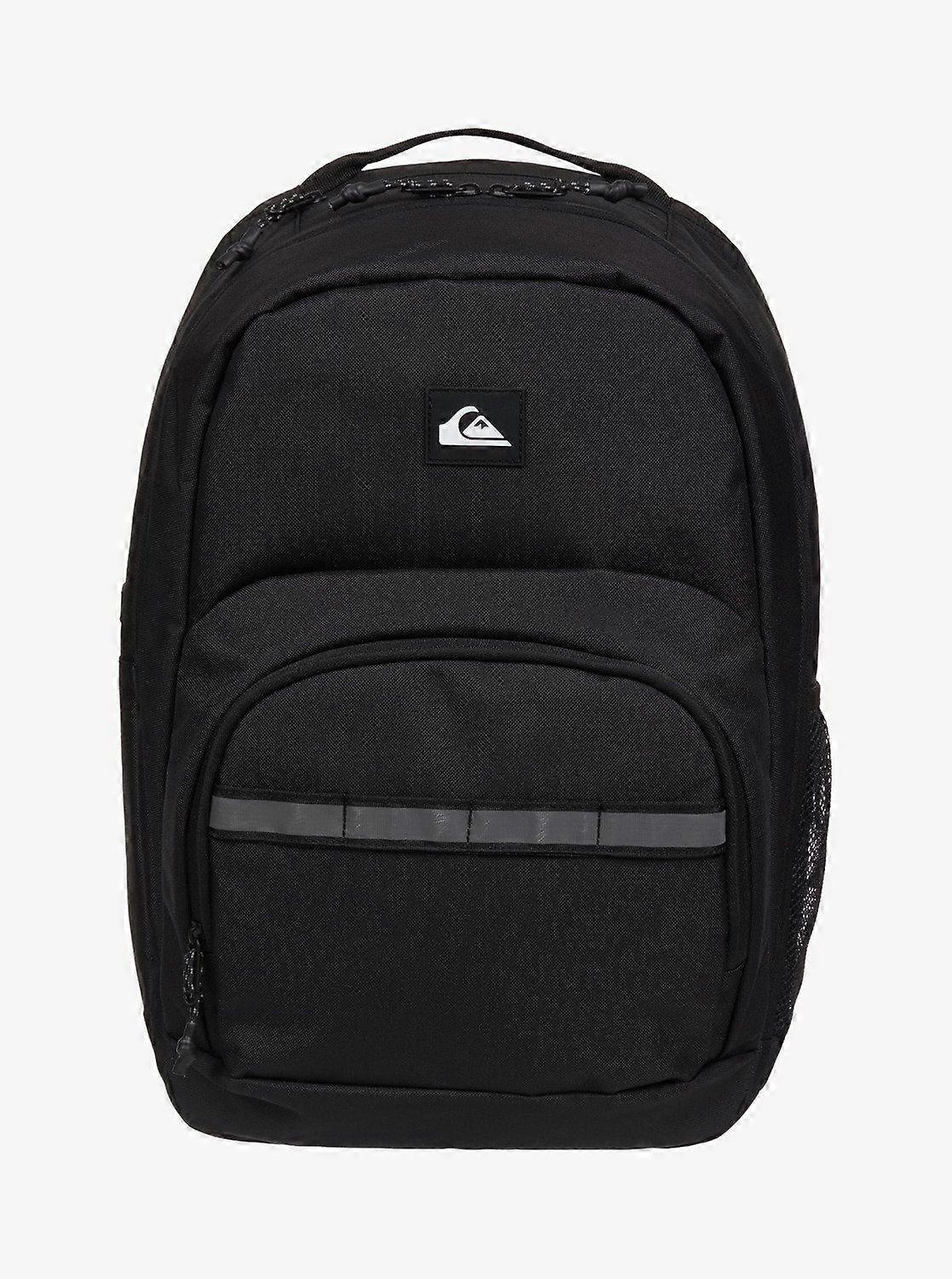 Quiksilver 30 Litre Large Backpack Schoolie 2.0 Black