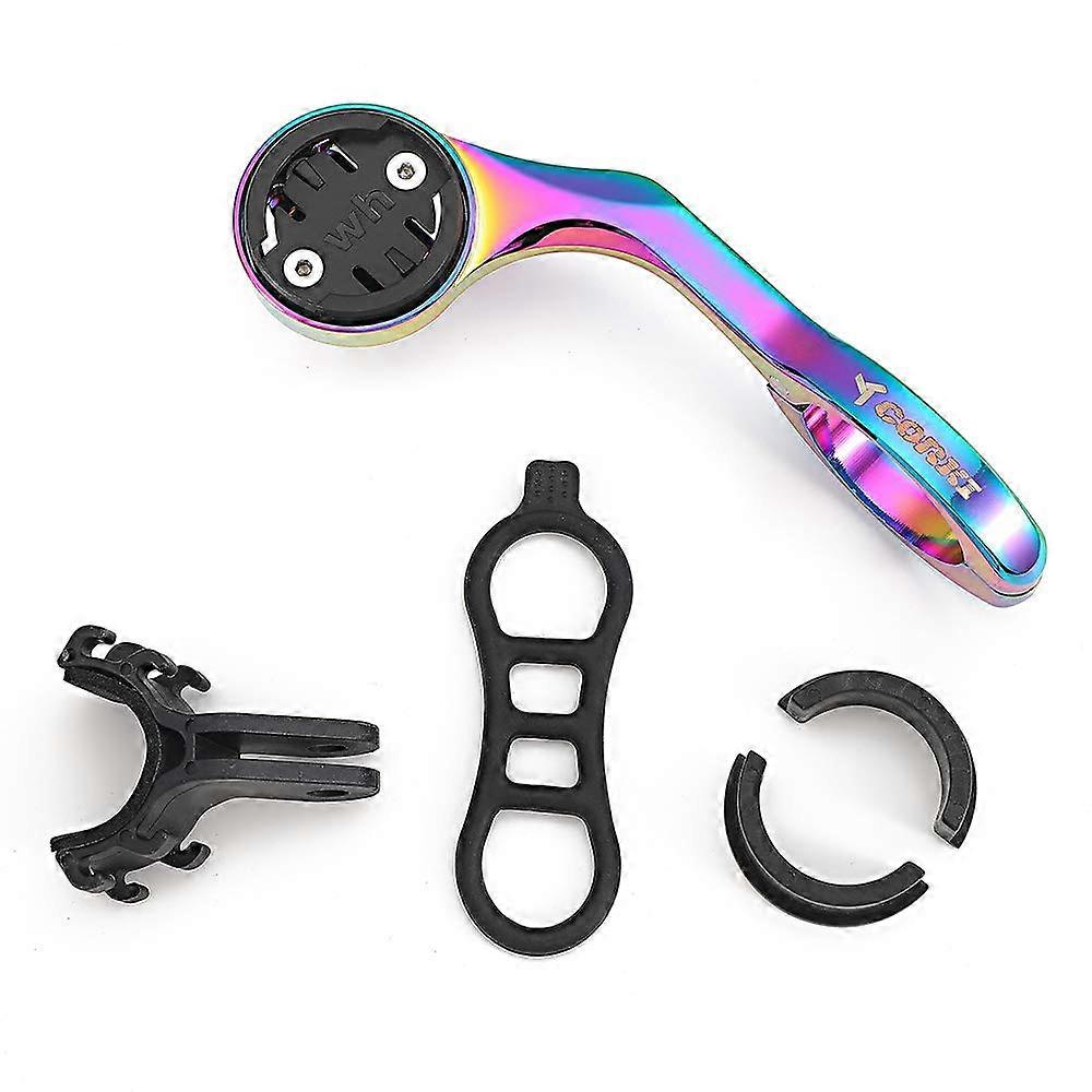 Rainbow Bike Mount, Lightweight Out Front Mount for Wahoo Elemnt Bolt and MultiDevice Compatibility