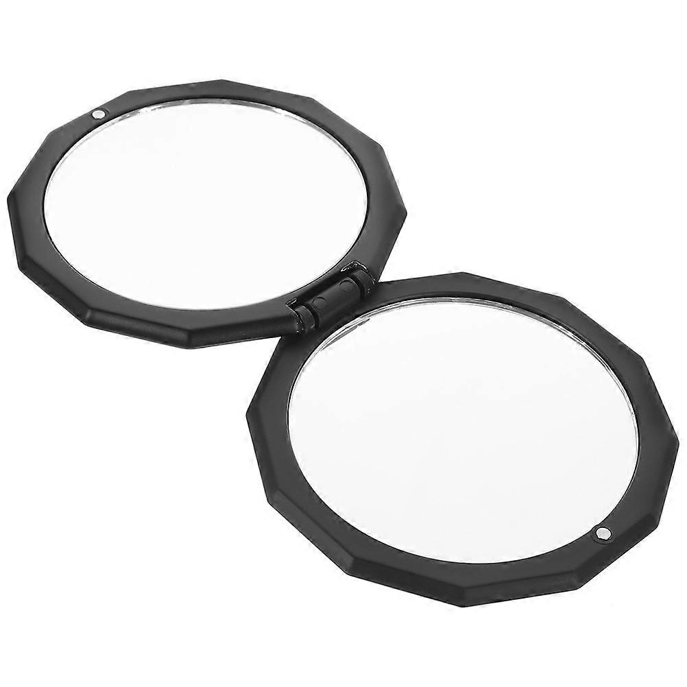 Foldable Makeup Mirror Portable Compact Mirror for Makeup Black