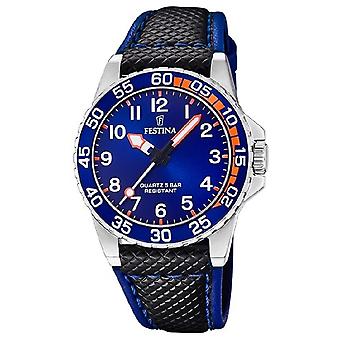 Festina Watches Quartz Analog Child Watch with Cowhide Bracelet F20460/2