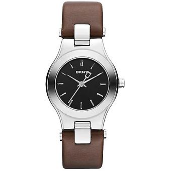 Dkny Bronx Quartz Analog Woman Watch avec NY8634 Cowskin Bracelet