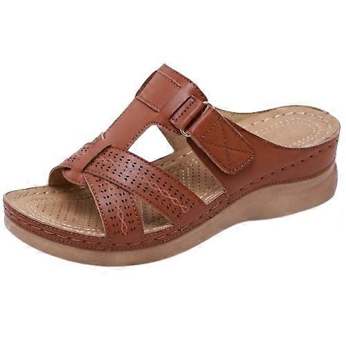 Women's Comfortable Adjustable Wedge Sandals