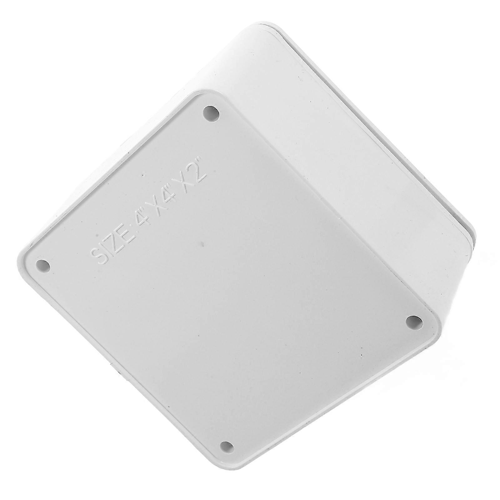 Electrical Junction Box Plastic Outdoor Enclosure Box for Projects 4Pcs