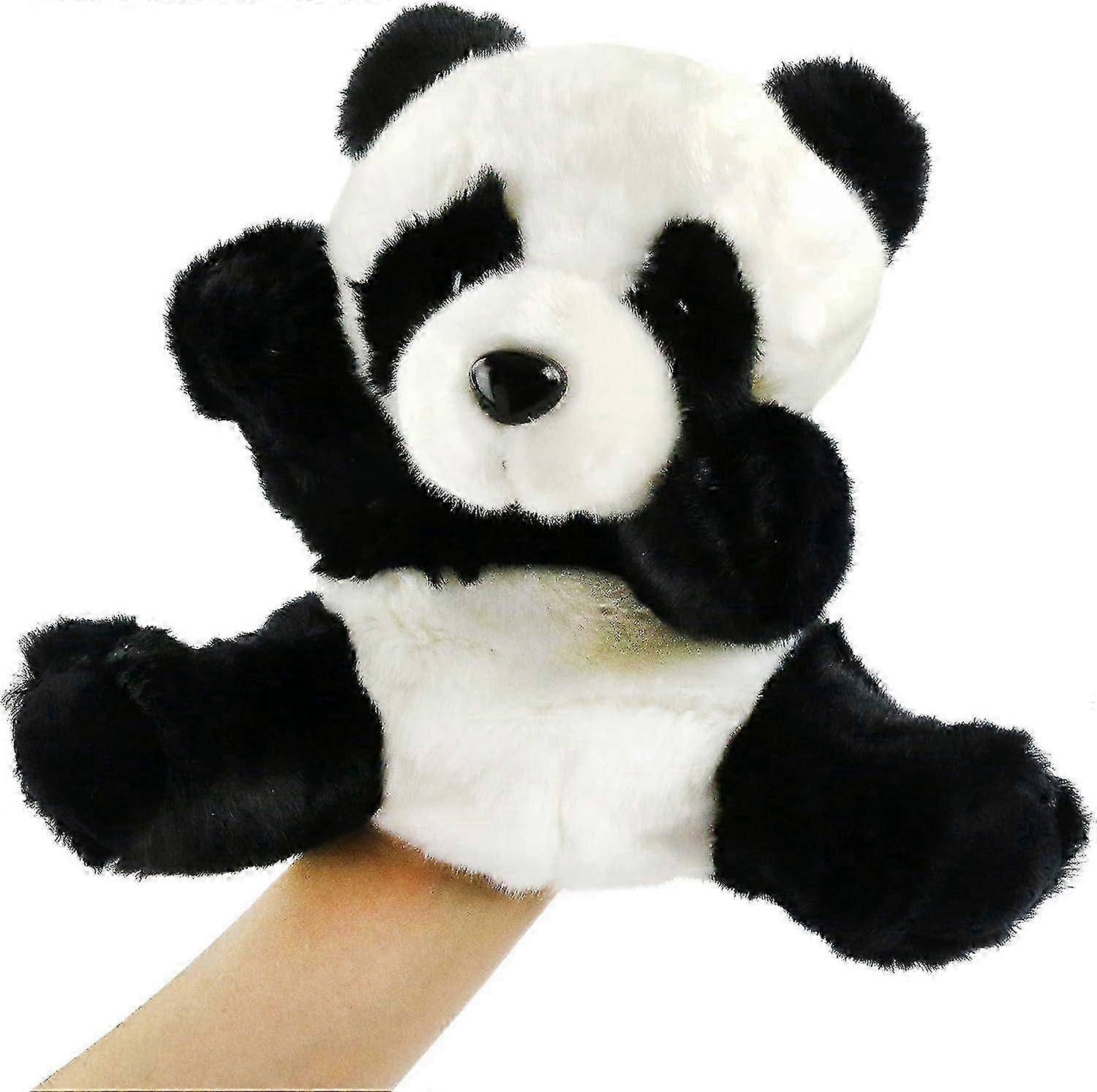 Soft Panda Hand Puppet For Toddlers