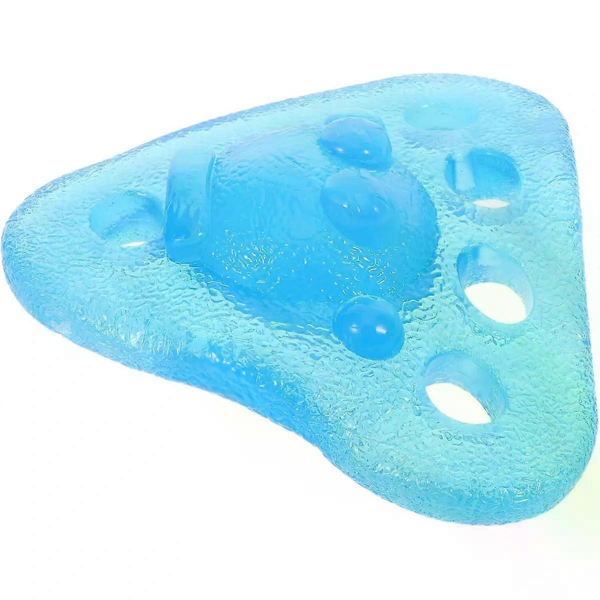 Triangular Hand Exercise Ball Grip Trainer Blue
