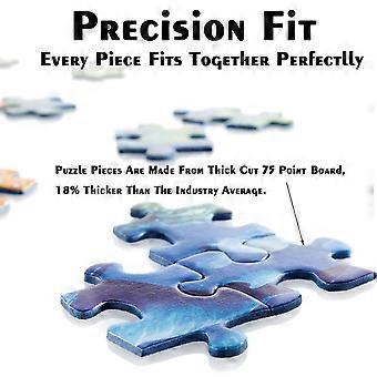 1000 Piece Amalfi Coast Jigsaw Puzzle for Adults, Scenic Landscape Design with Precision Interlocking Pieces, 27 x 20 Inches