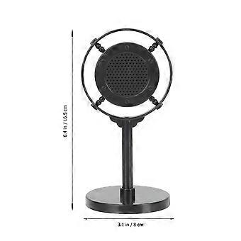 Vintage Microphone Model Simulation Microphone Prop for Decoration