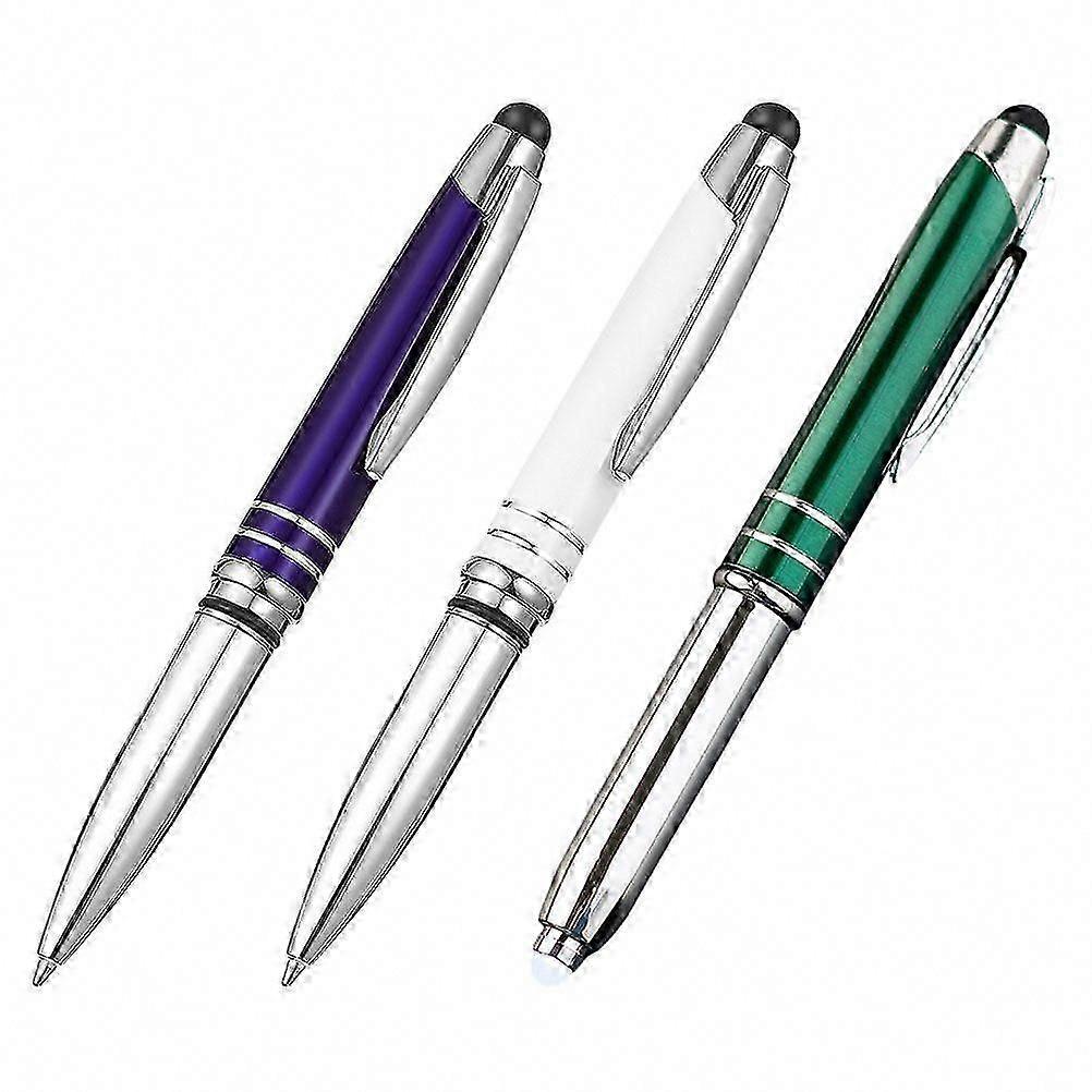 LED Touch Metal Stylus Writing Pen