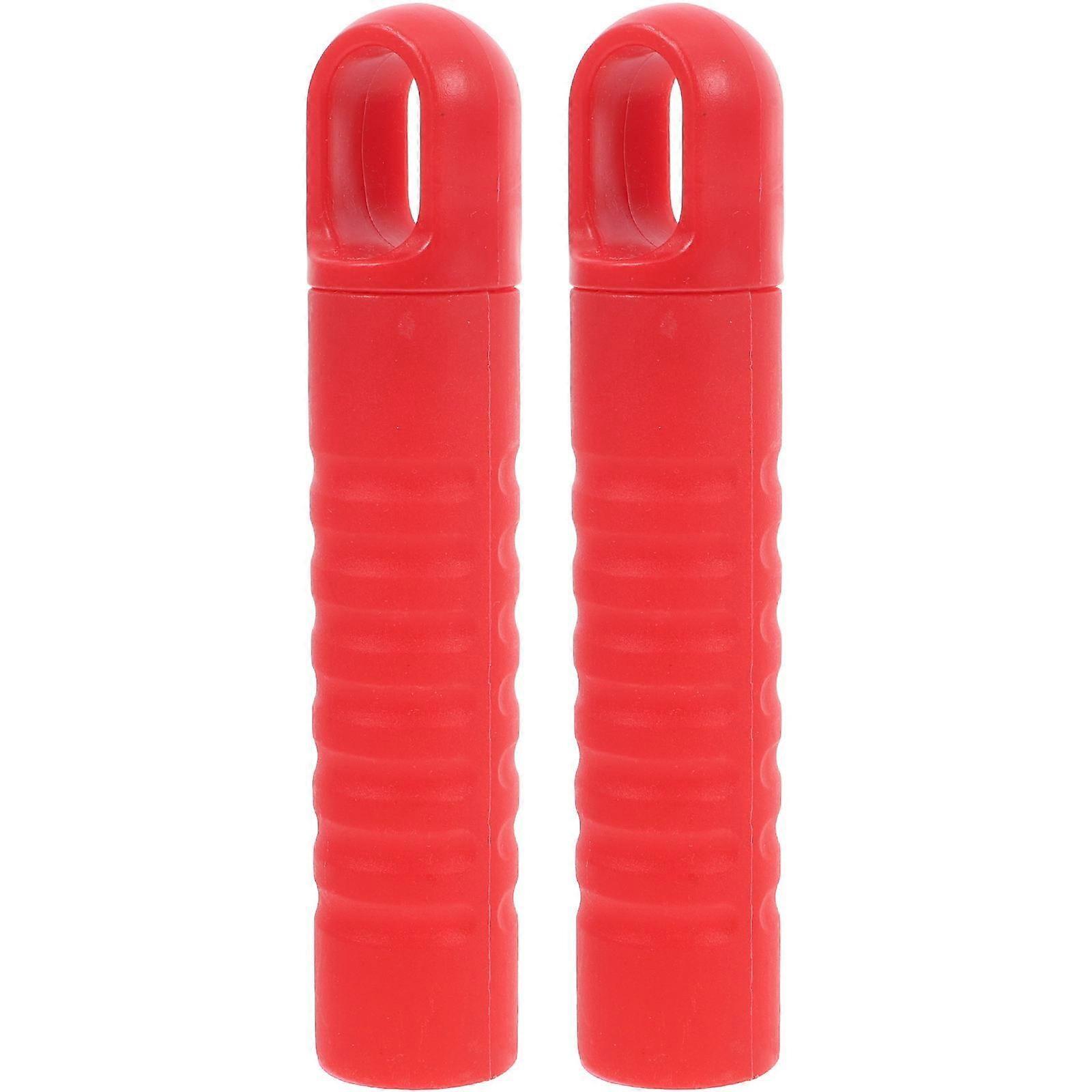 2Pcs Mop Replacement Pole Handle Grips with Hole