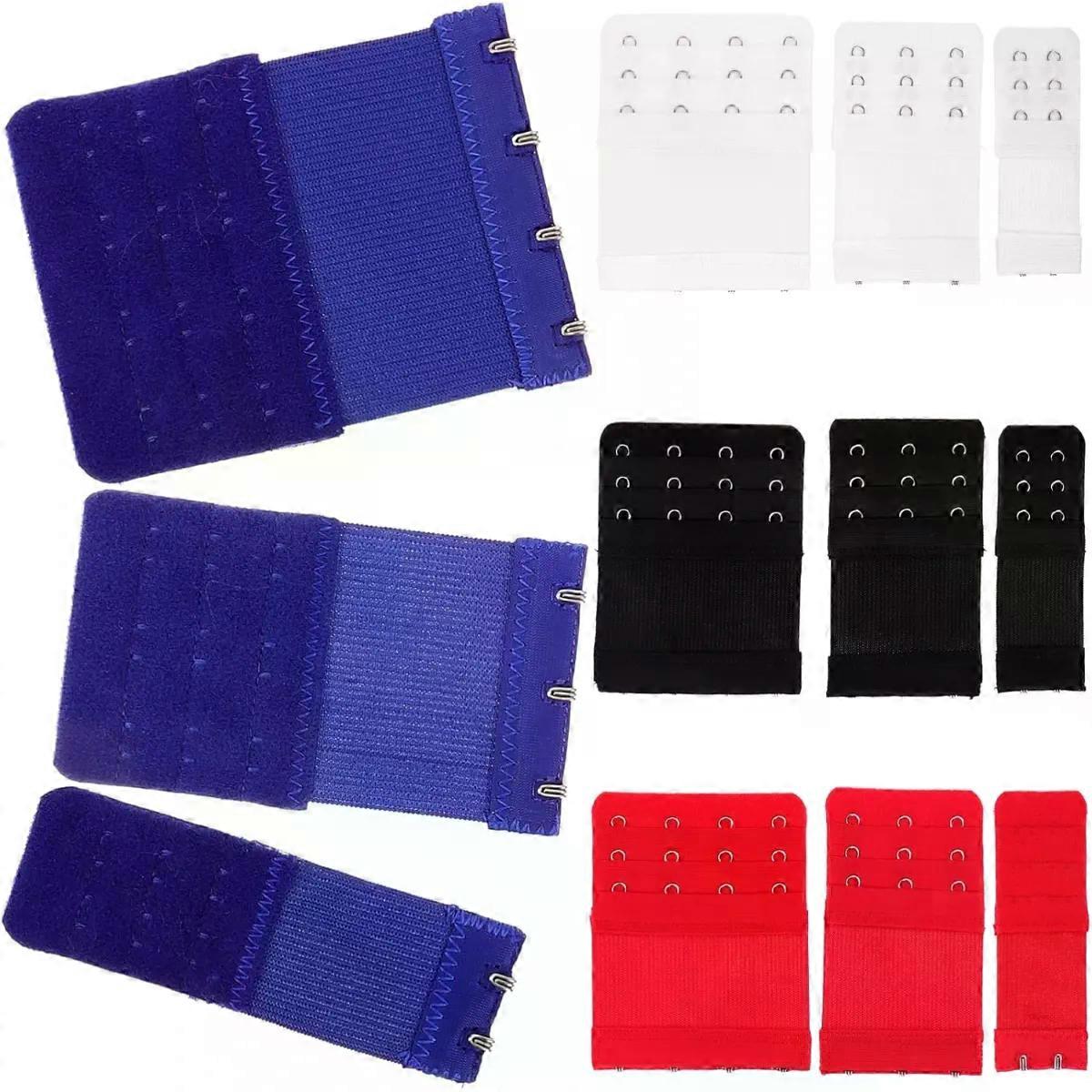 12pcs Women Bra Extender Hooks Elastic Polyester Stretch