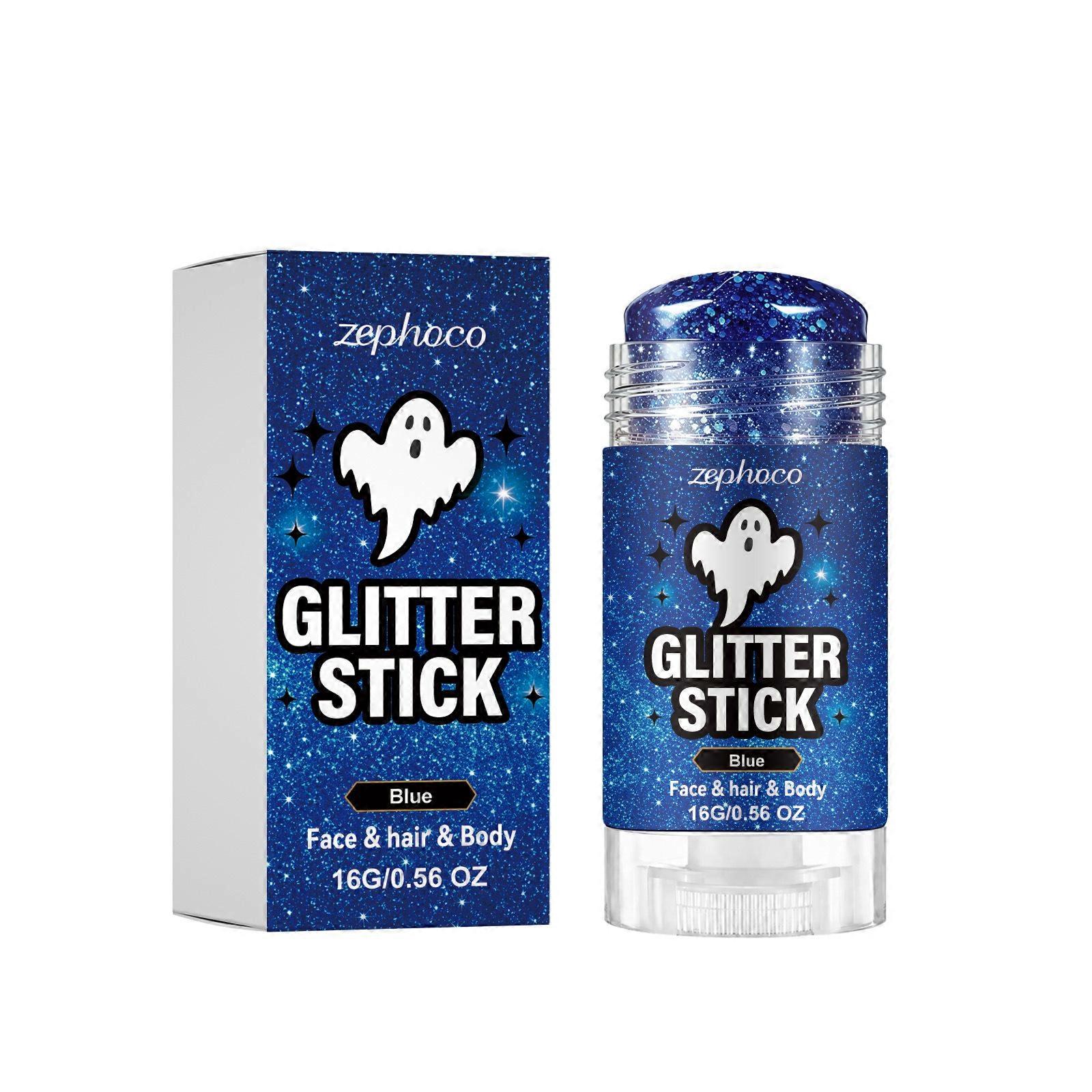 Blue Glitter Makeup Stick Gel Formula