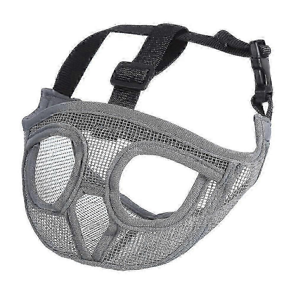 Brachycephalic Dog Muzzle Adjustable Mesh
