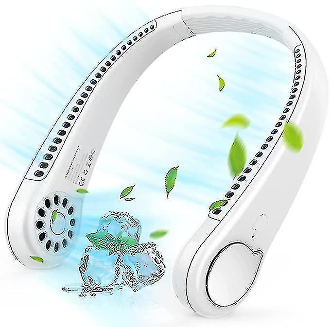 Portable Neck Leafless Wearable Personal Fan