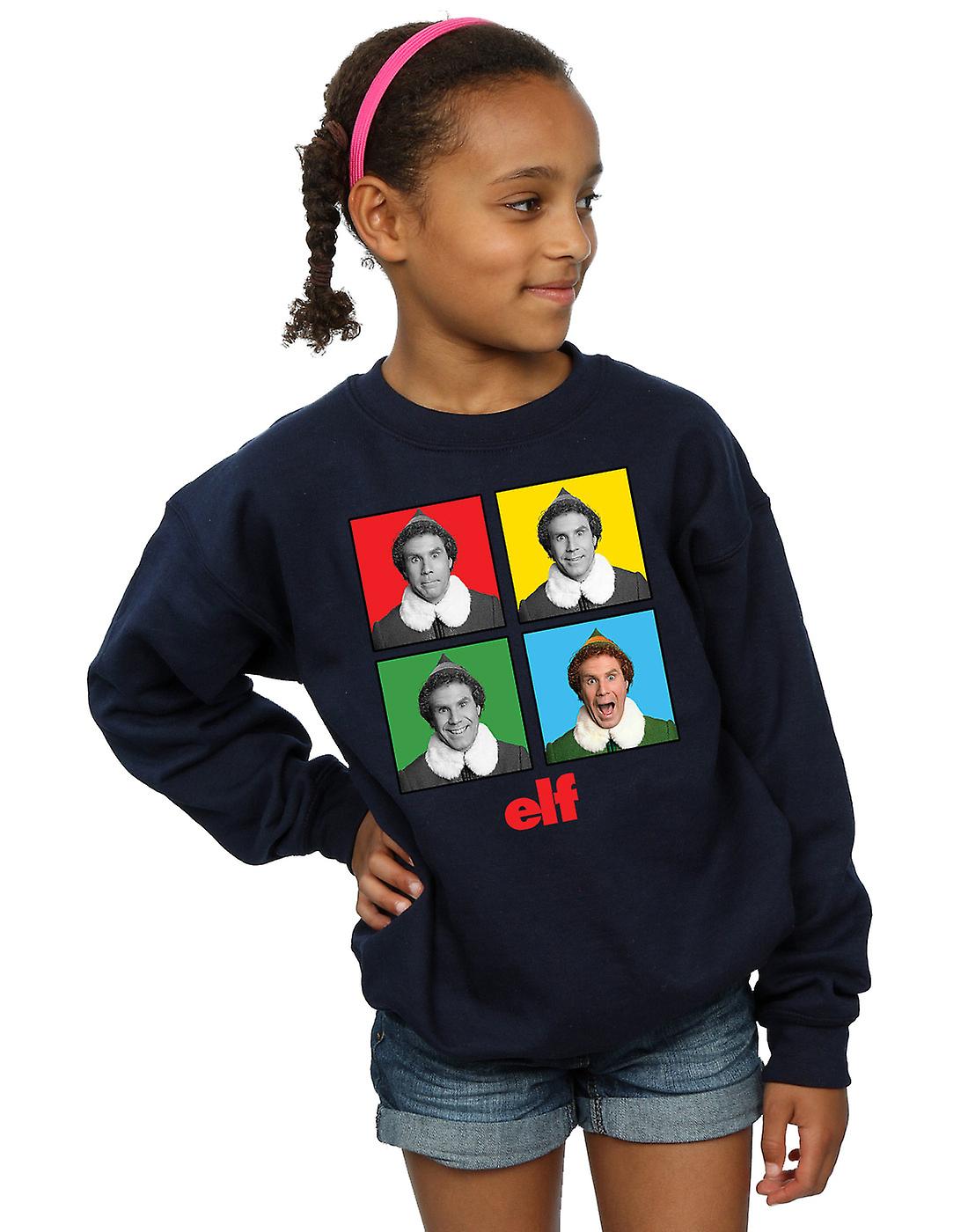 Elf Girls Four Faces Sweatshirt