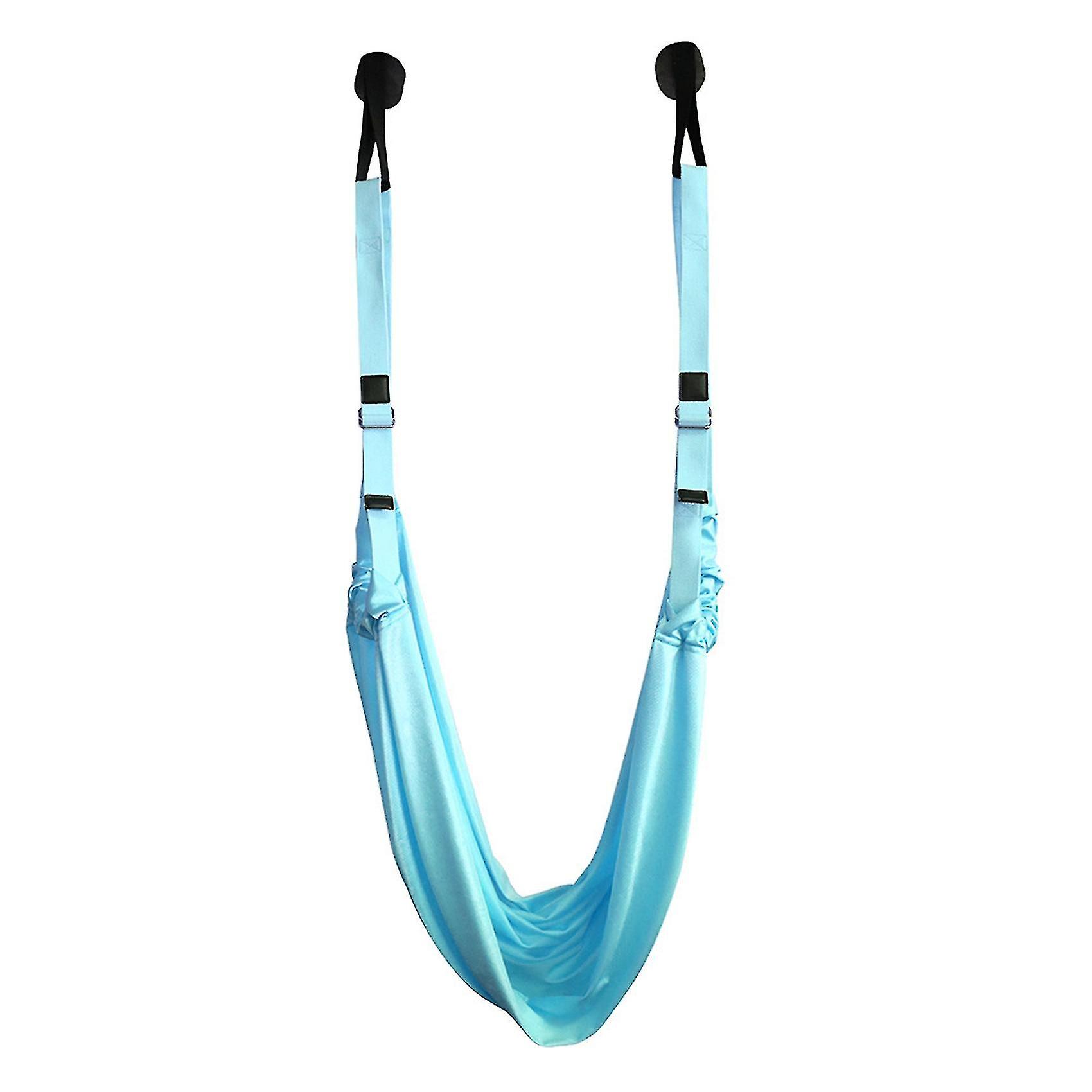 Yoga Fitness Stretching Strap,leg Stretcher Back Bend Sky Blue