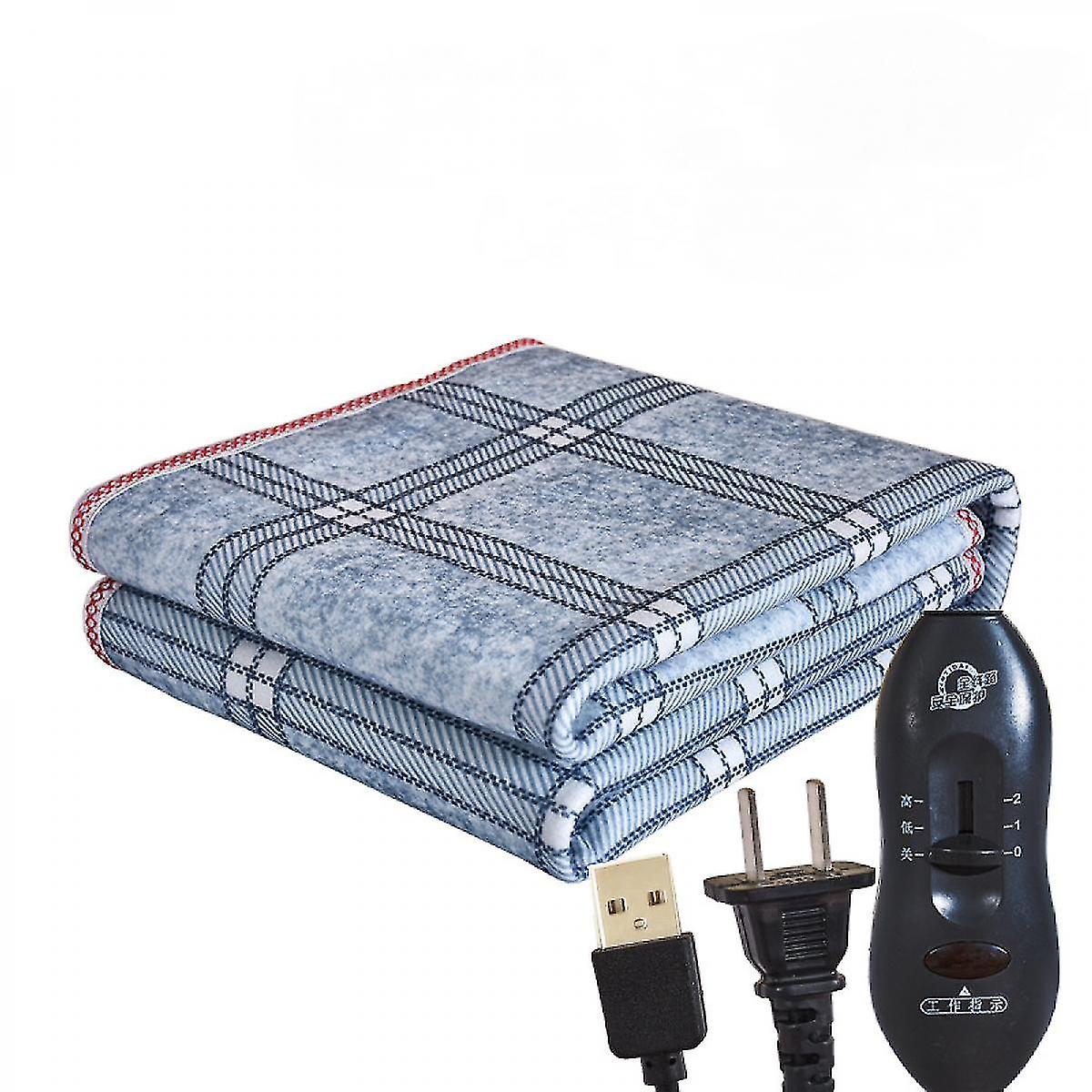 36v Electric Blanket Heated Throw,59" X 27" Double-layer Fast Fast Heating, Over-heat Protect