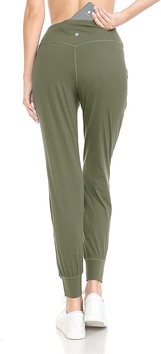 Leggings Women's Buttery Popular Prints BAT6 Activeflex Slim-fit Jogger-grey Sage
