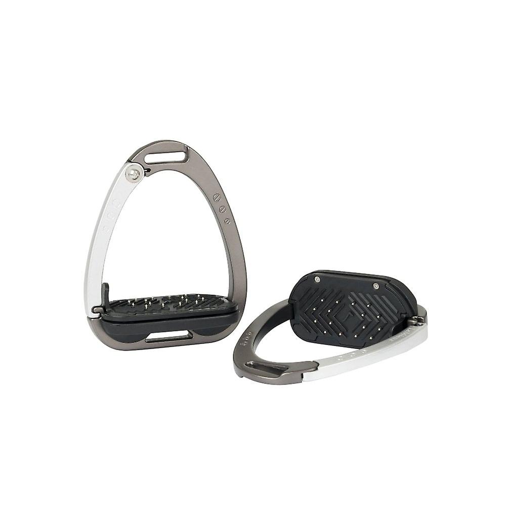 LeMieux Lemieux Vector Control Stirrup - Carbon/silver