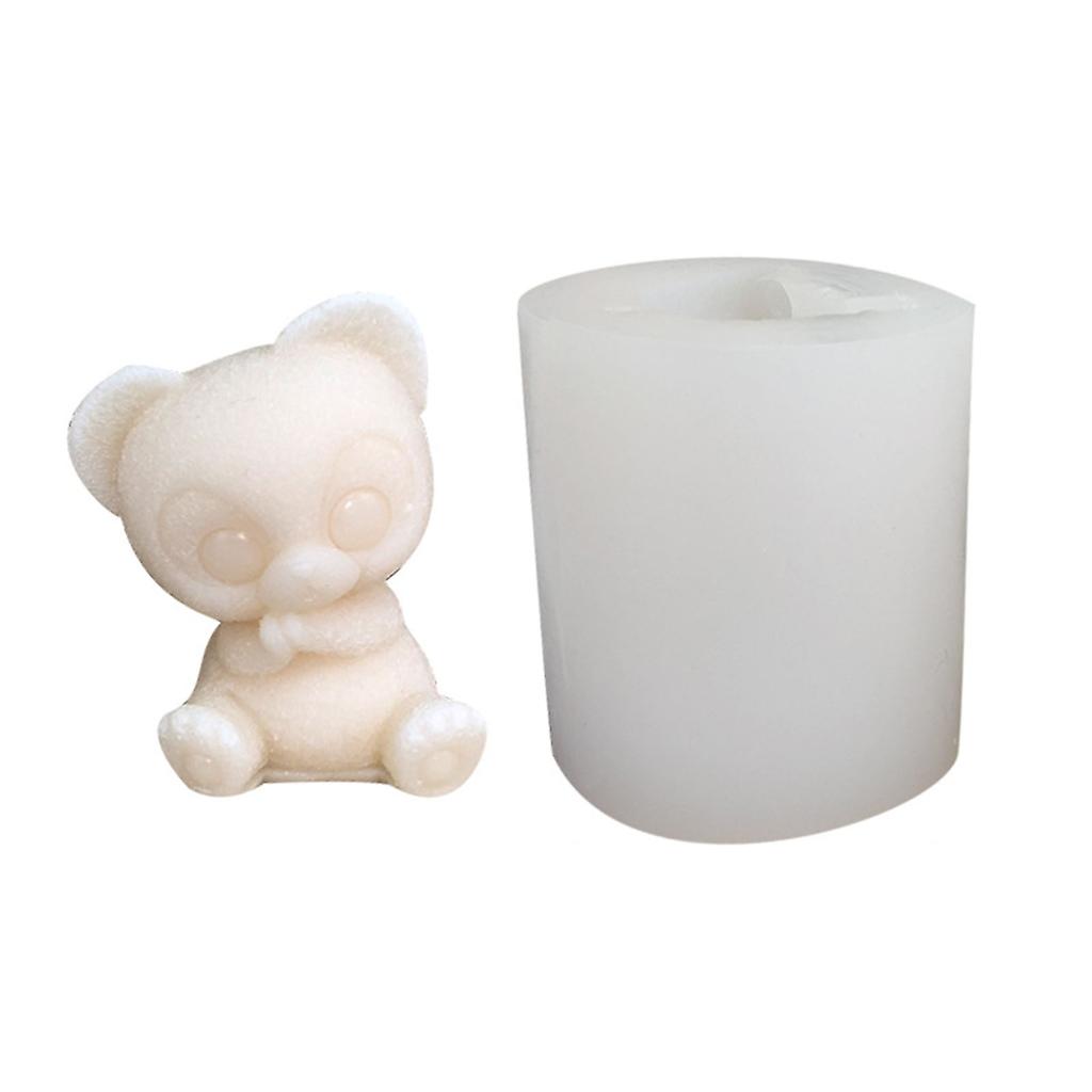 Wing Bear Silicone Candle Mold Faceless Bear Aromatherapy-Soap Plaster-Molds