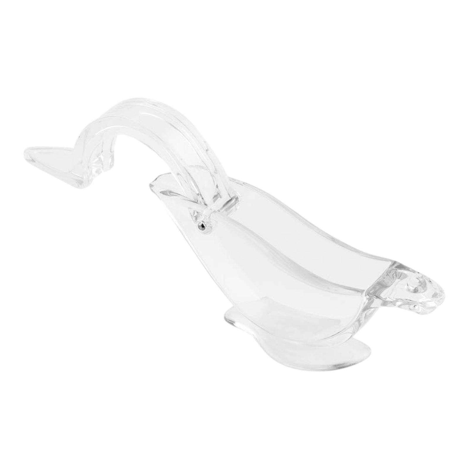 Manual Lemon Squeezer Easy to Clean Transparent Handheld for Fruit Lemon Bar