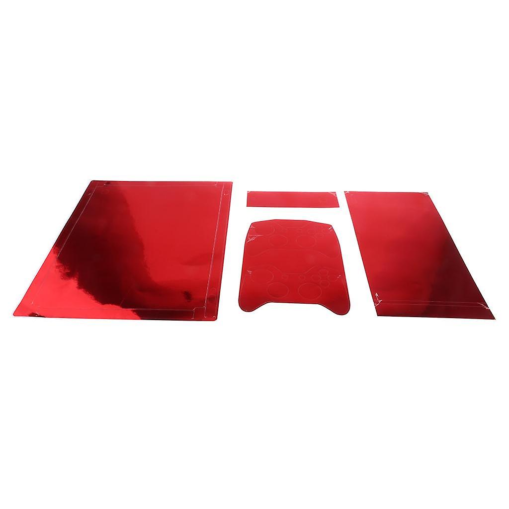 Console and Wireless Controller Skin Set Sticker Decal for  One S Red