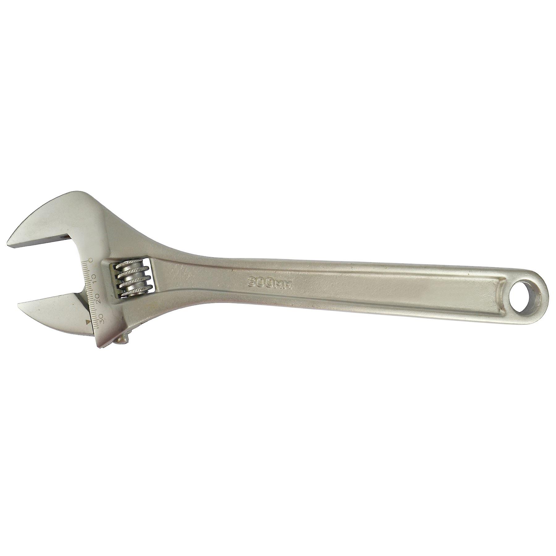 12" (300mm) Adjustable Spanner Monkey Pipe Wrench Plumbers (0-33mm) TE576