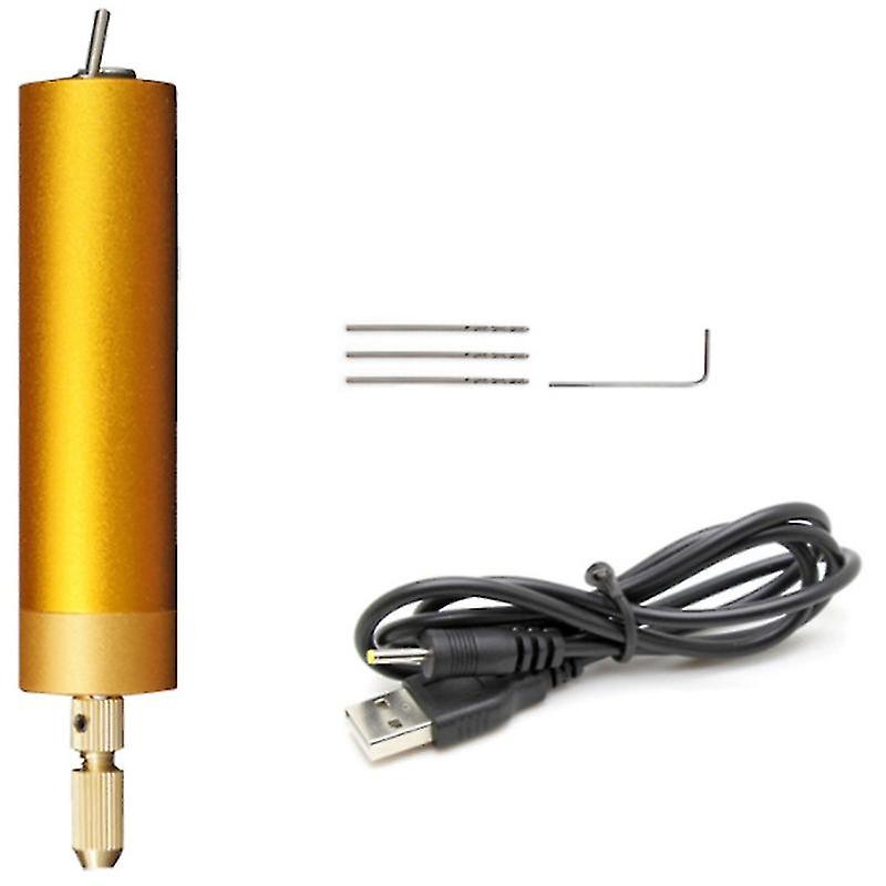 Mini Electric Drills Handheld - Usb Drill Professional Hand Drill With 3x Drill