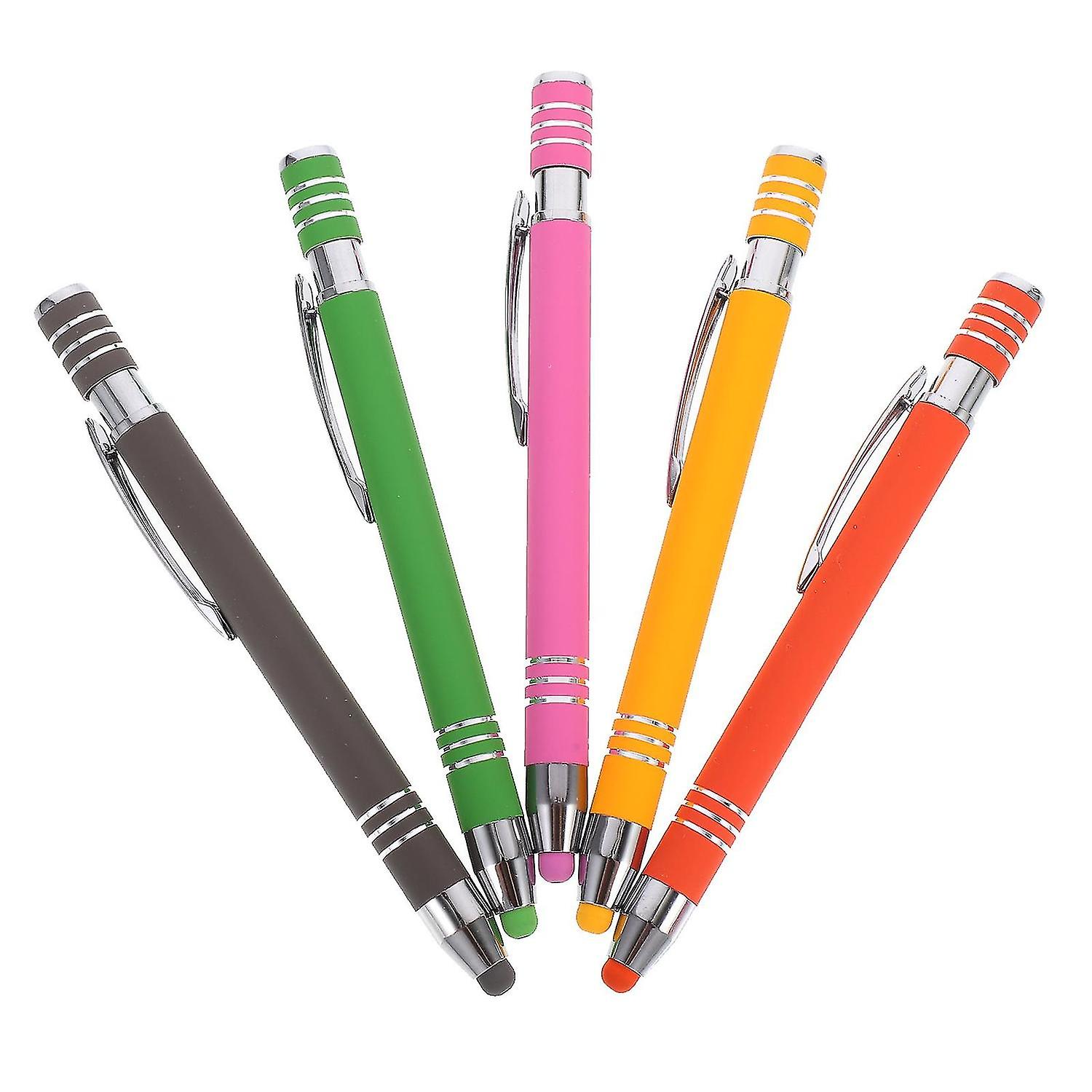 5pcs Cost-effective Practical Durable Touch Screen Pens Stylus Pens For Home Study Office