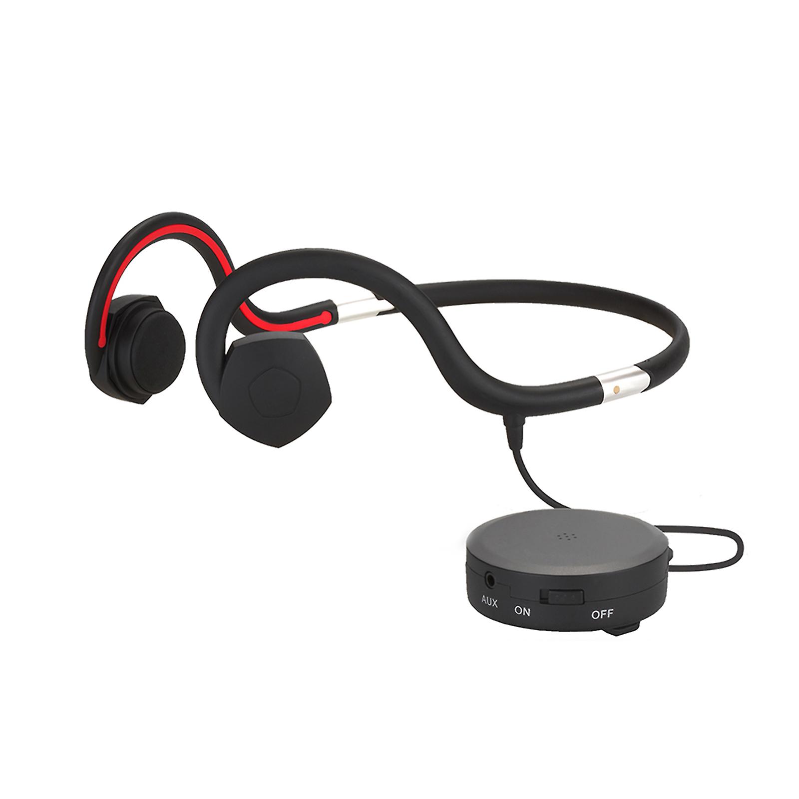 Bone Conduction Headphone Wire Headset Foldable Hearing Earphone