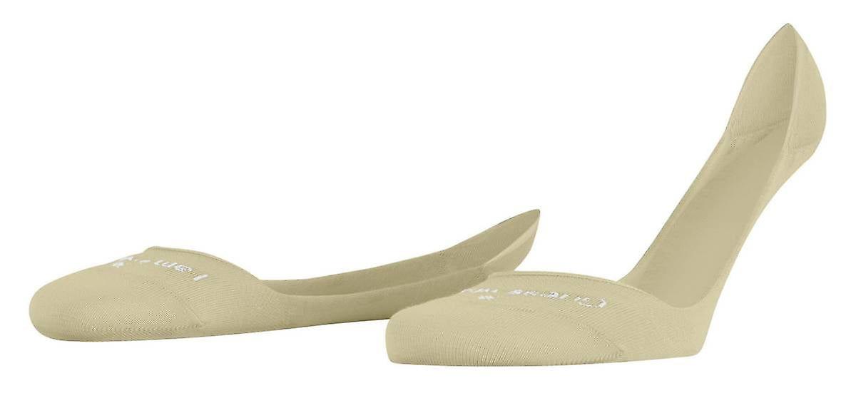 Burlington Aberdeen No Show Socks - Cream