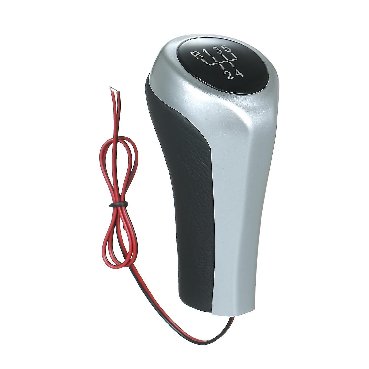 LED Gear Shift Knob Stick Head Lever Handle 5 Speed Replacement for BMW 1 3 5 6 Series M X1 X3 X5 E6