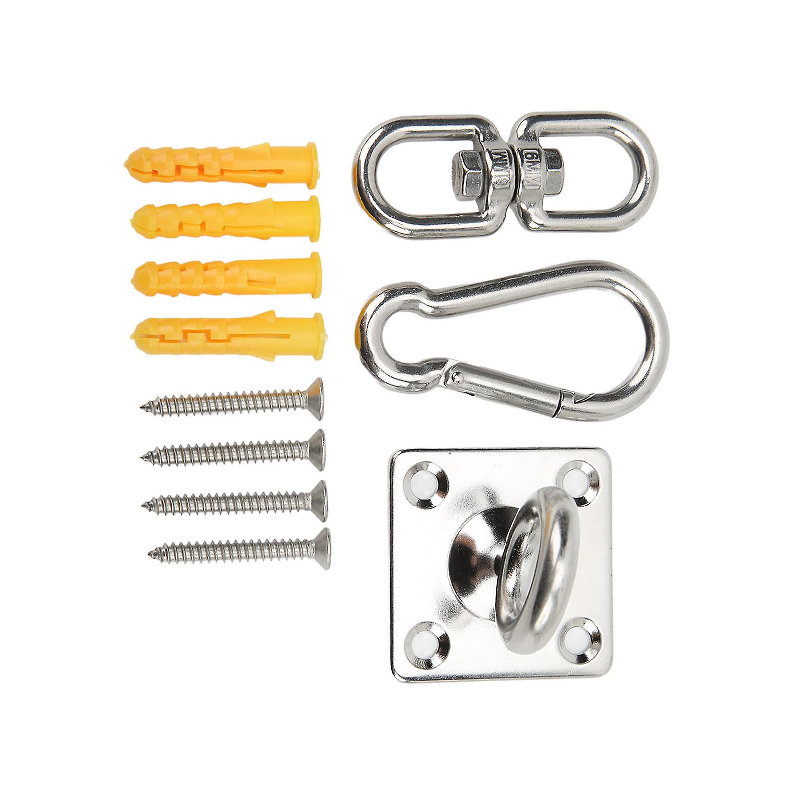 Hammock Ceiling Mount Set Stainless Steel Swing Ceiling Mount Set for Yoga Hammock Punching Bag