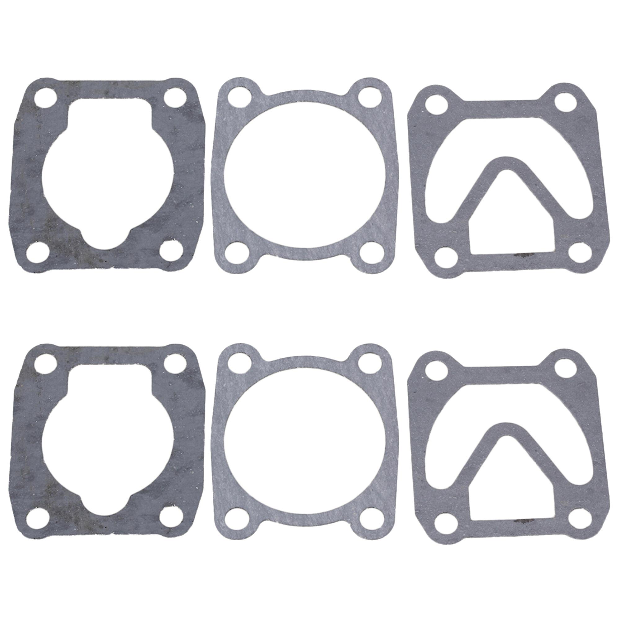 6PCS Air Compressor Cylinder Head Base Valve Plate Sealing Gasket Tools