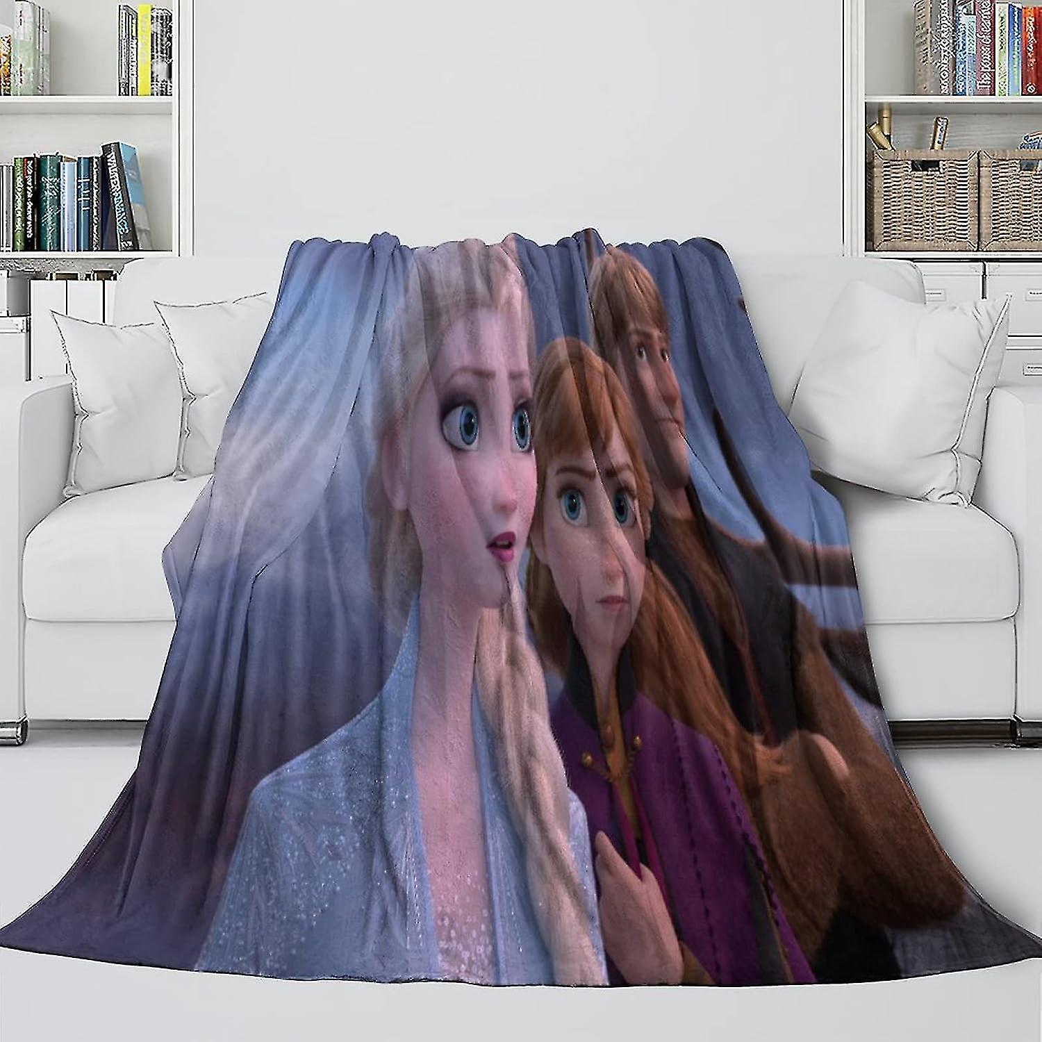 3d Flannel Throw Blanket Soft Cosy And Fluffy Blanket Frozen Throws Home Decorationt Plush Blankets 3d Print Blanket For Bed Couch Sofa K-258