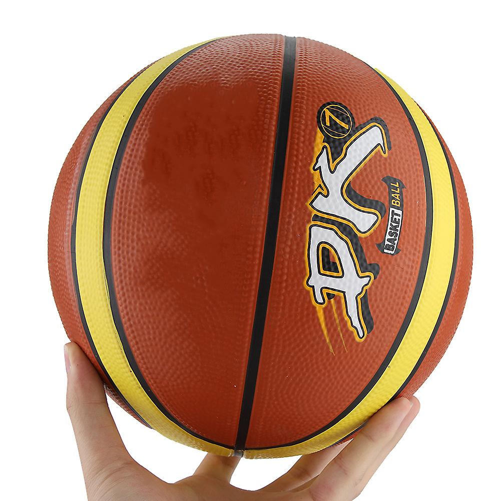 Mini Colorful Adults Training Basketball Inflatable Rubber Miniball Sporting Game Ball