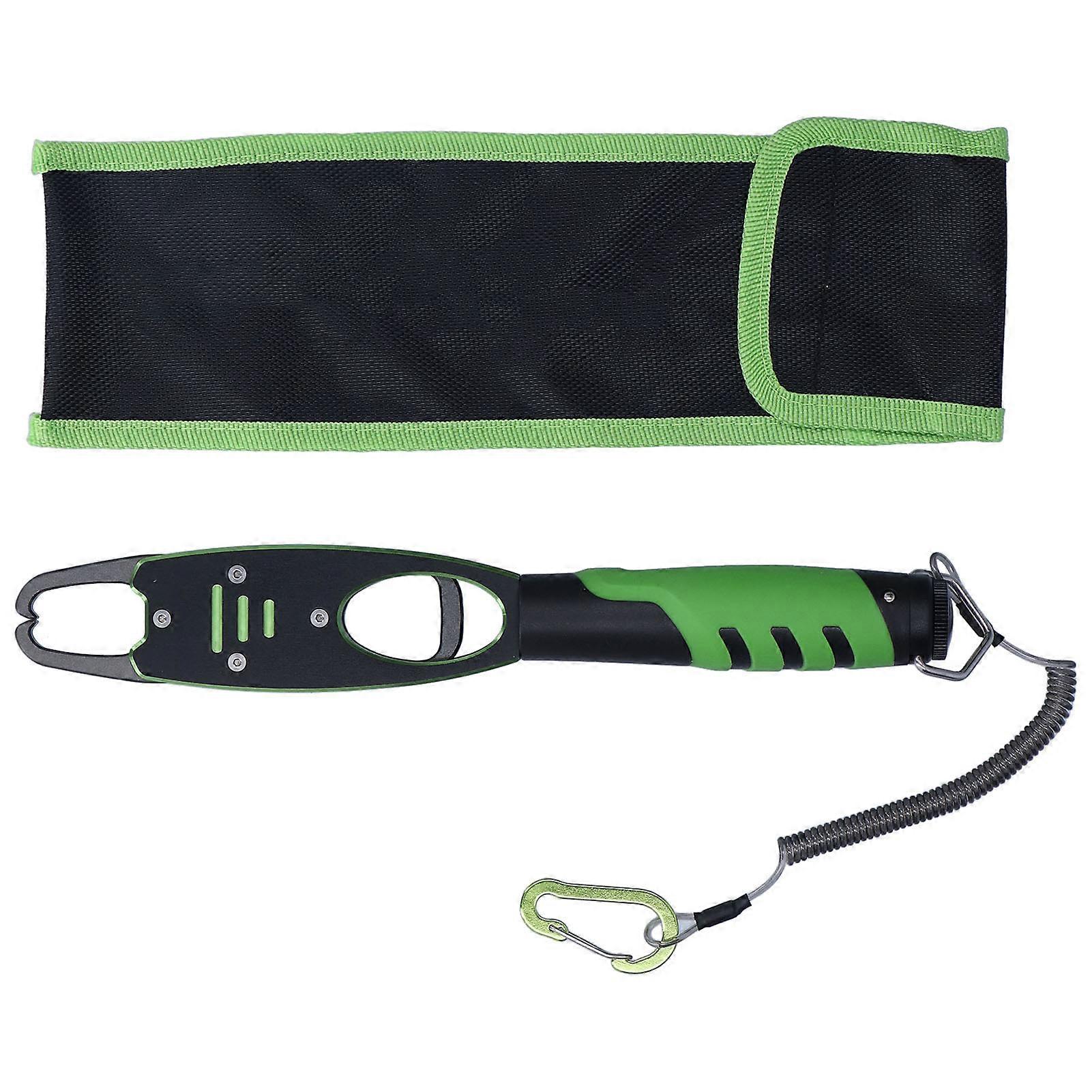 Aluminium Aluminium Fish Lip Grip Portable Fish Gripper with Rubber Handle Fishing Controller