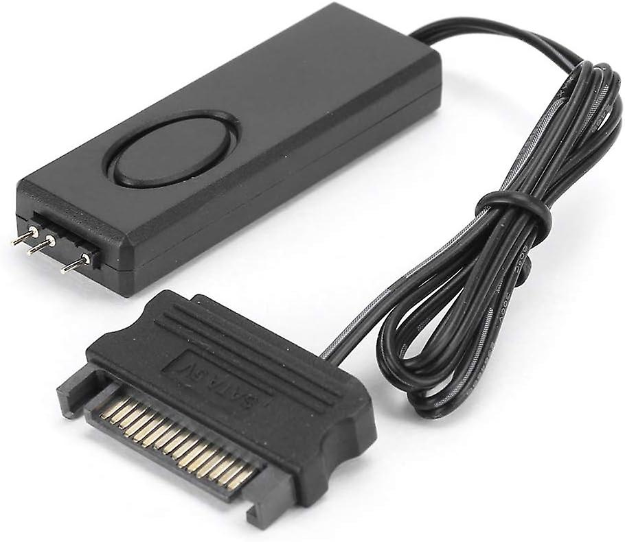 RF Remote Control Fan Light Controller, 5V Symphony ARGB, Black, PC Accessories,Pin (Black)