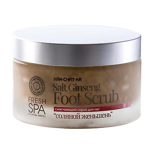 Kam-Chat-Ka Salt Ginseng Foot Scrub, Smoothing 200 ml of cream