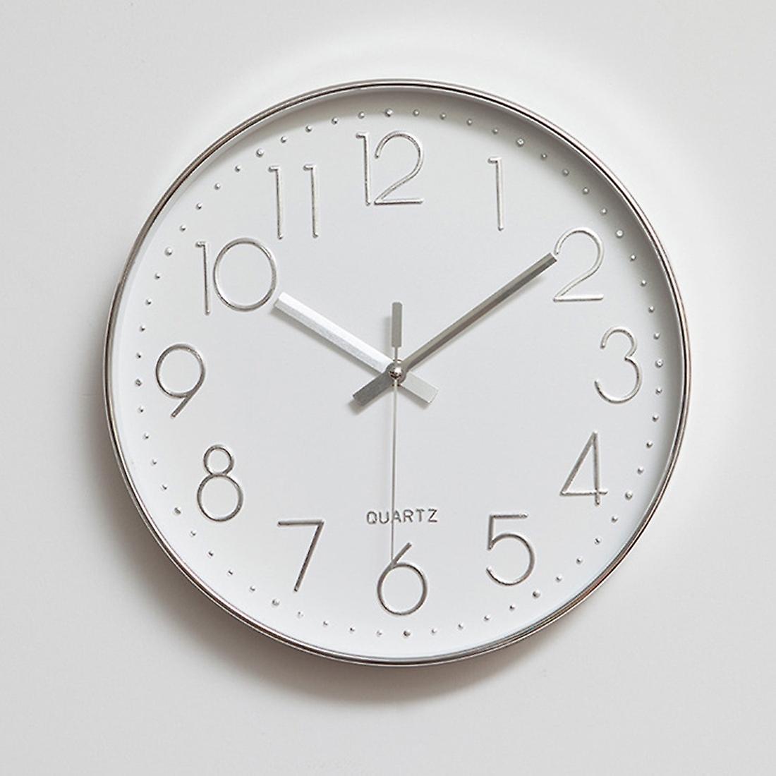 12 inch Round Decorative Wall Quartz Clock