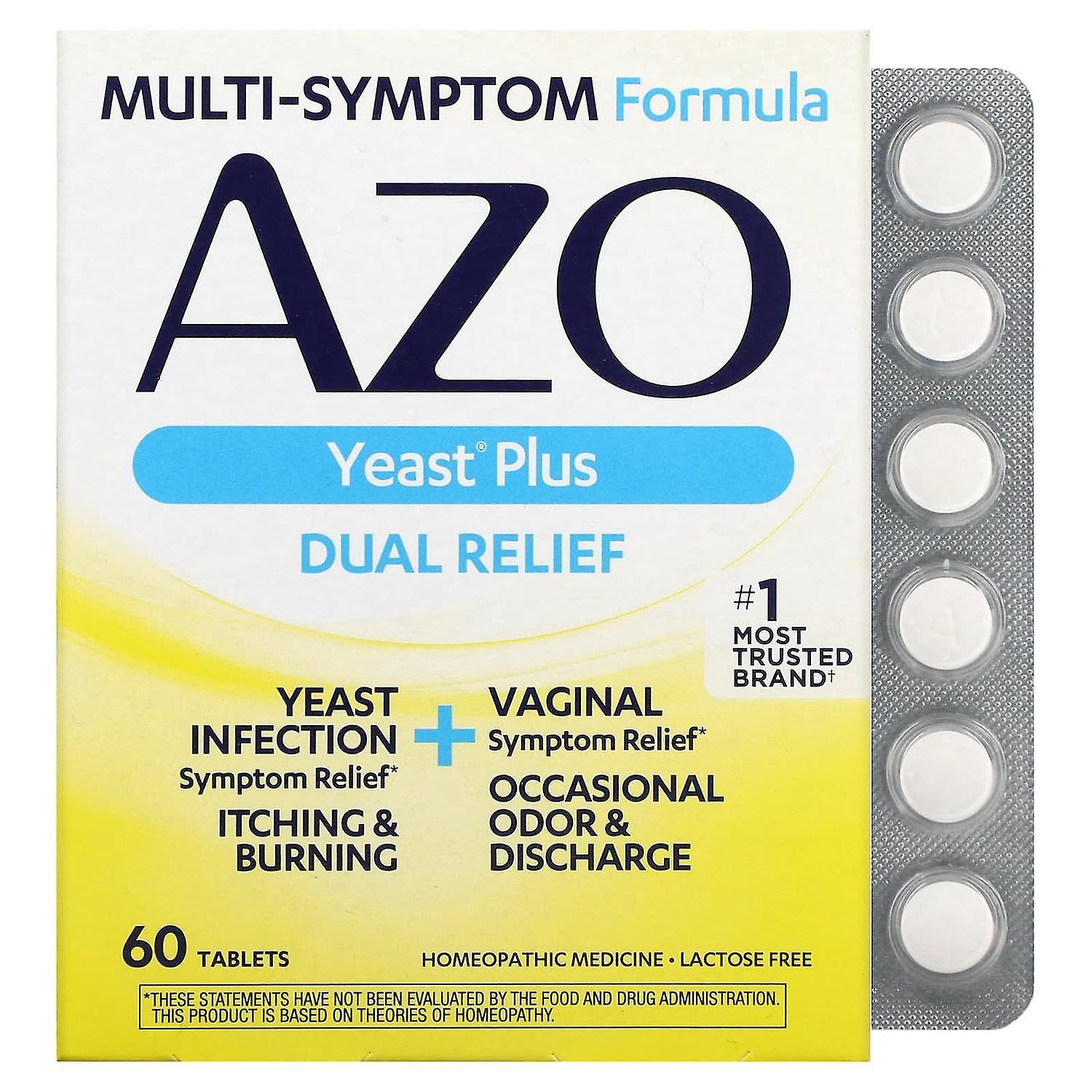 Azo, Yeast Plus, 60 Tablets
