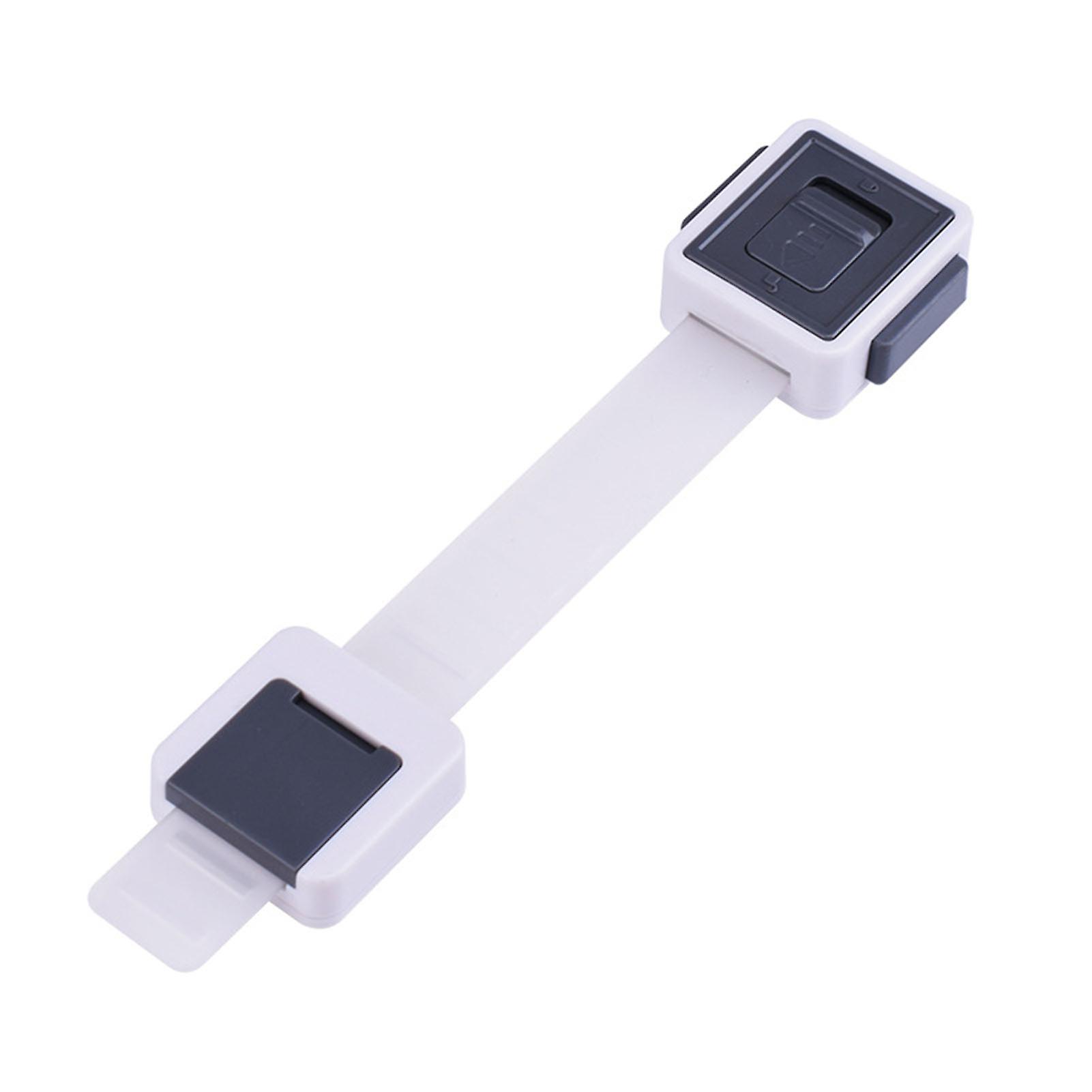 Multifunctional Adjustables Children Safetys Lock Punch-Free Freezer Cupboard Lock for Wardrobe
